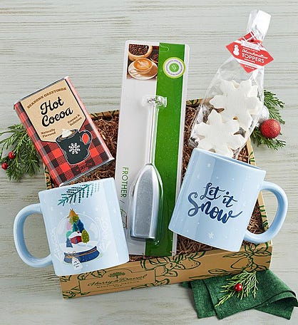 Holiday Mugs and Hot Cocoa Kit